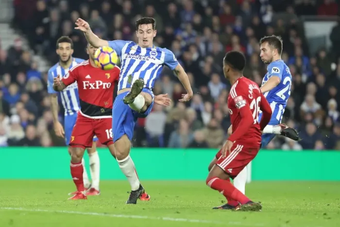 Framed Print : Premier League Showdown: Brighton & Hove Albion vs. Watford (23DEC17) - American Express Community Stadium Framed Print : Premier League Showdown: Brighton & Hove Albion vs. Watford (23DEC17) - American Express Community Stadium