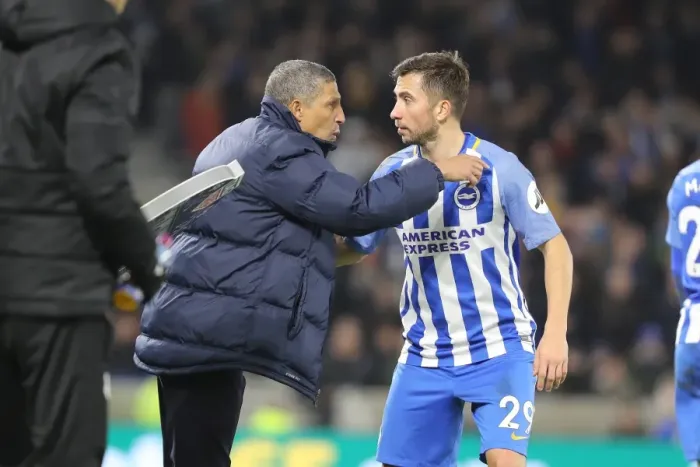 Framed Print : Premier League Showdown: Brighton & Hove Albion vs. Watford at American Express Community Stadium (23DEC17) Framed Print : Premier League Showdown: Brighton & Hove Albion vs. Watford at American Express Community Stadium (23DEC17)