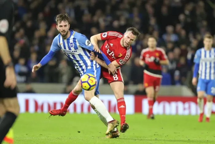 Framed Print : Premier League Showdown: Brighton & Hove Albion vs. Watford at American Express Community Stadium (23DEC17) Framed Print : Premier League Showdown: Brighton & Hove Albion vs. Watford at American Express Community Stadium (23DEC17)