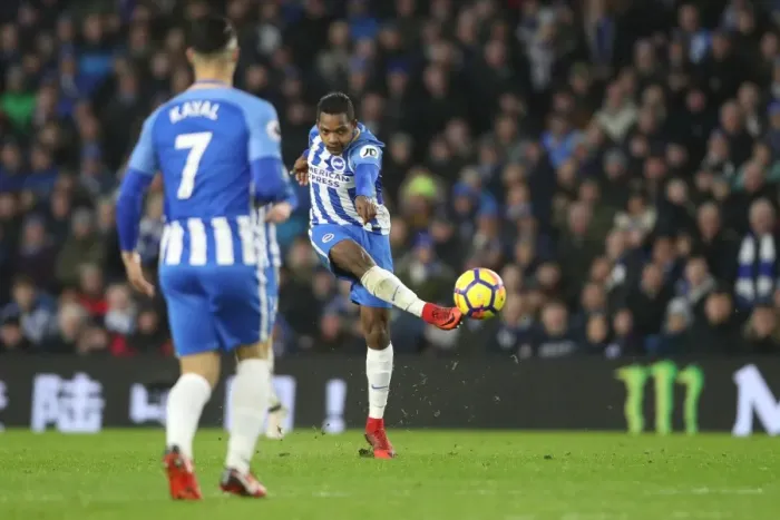 Framed Print : Premier League Showdown: Brighton & Hove Albion vs. West Ham United (03FEB18) - American Express Community Stadium Framed Print : Premier League Showdown: Brighton & Hove Albion vs. West Ham United (03FEB18) - American Express Community Stadium