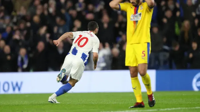Framed Print : Premier League Showdown: Brighton & Hove Albion vs. Crystal Palace (December 4, 2018, American Express Community Stadium) Framed Print : Premier League Showdown: Brighton & Hove Albion vs. Crystal Palace (December 4, 2018, American Express Community Stadium)