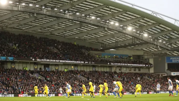 Framed Print : Premier League Showdown: Brighton & Hove Albion vs. Chelsea (16DEC18) - American Express Community Stadium Framed Print : Premier League Showdown: Brighton & Hove Albion vs. Chelsea (16DEC18) - American Express Community Stadium