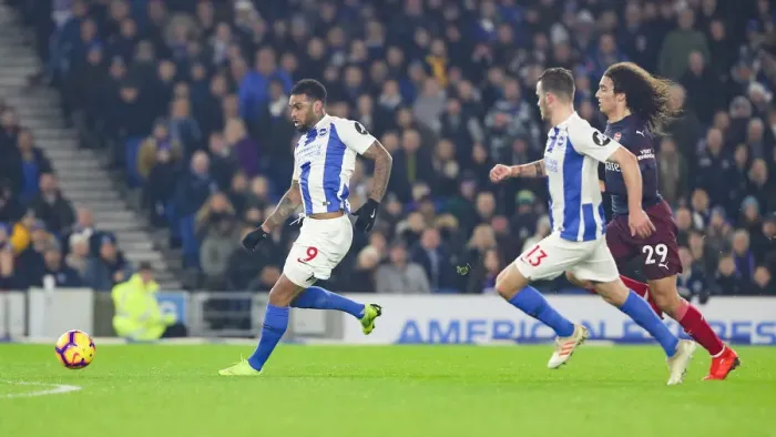 Framed Print : Premier League Showdown: Brighton & Hove Albion vs. Arsenal at American Express Community Stadium (26DEC18) Framed Print : Premier League Showdown: Brighton & Hove Albion vs. Arsenal at American Express Community Stadium (26DEC18)