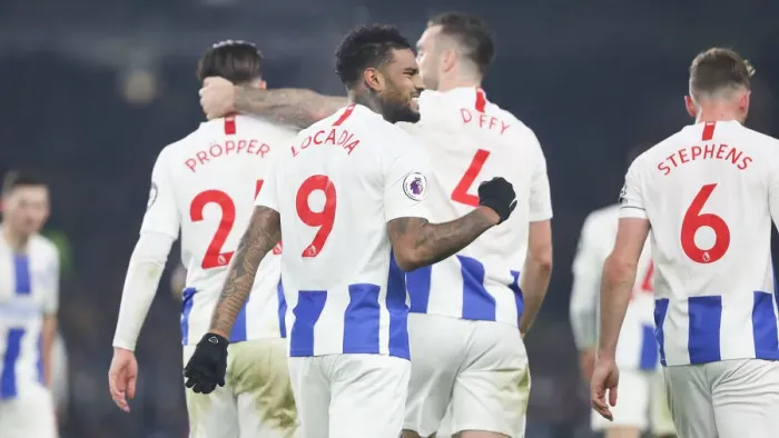 Framed Print : Premier League Showdown: Brighton & Hove Albion vs. Arsenal at American Express Community Stadium (26DEC18) Framed Print : Premier League Showdown: Brighton & Hove Albion vs. Arsenal at American Express Community Stadium (26DEC18)