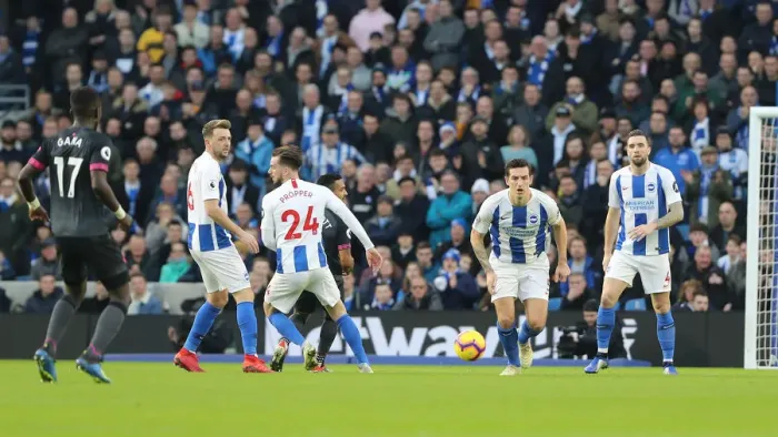Framed Print : Premier League Showdown: Brighton & Hove Albion vs. Everton at American Express Community Stadium (29DEC18) Framed Print : Premier League Showdown: Brighton & Hove Albion vs. Everton at American Express Community Stadium (29DEC18)