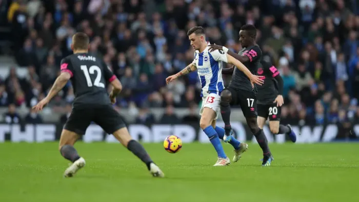 Framed Print : Premier League Showdown: Brighton & Hove Albion vs. Everton at American Express Community Stadium (29DEC18) Framed Print : Premier League Showdown: Brighton & Hove Albion vs. Everton at American Express Community Stadium (29DEC18)