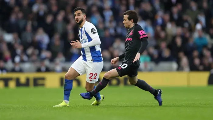 Framed Print : Premier League Showdown: Brighton & Hove Albion vs. Everton (29DEC18) - American Express Community Stadium