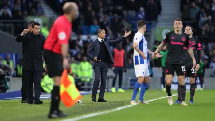 Framed Print : Premier League Showdown: Brighton & Hove Albion vs. Everton at American Express Community Stadium (29DEC18) Framed Print : Premier League Showdown: Brighton & Hove Albion vs. Everton at American Express Community Stadium (29DEC18)