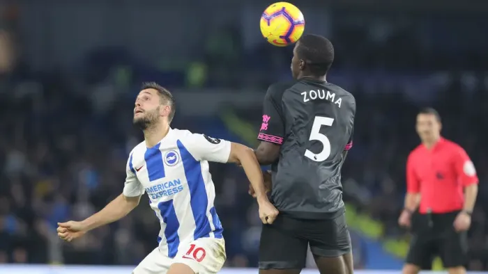 Framed Print : Premier League Showdown: Brighton & Hove Albion vs. Everton at American Express Community Stadium (29DEC18) Framed Print : Premier League Showdown: Brighton & Hove Albion vs. Everton at American Express Community Stadium (29DEC18)