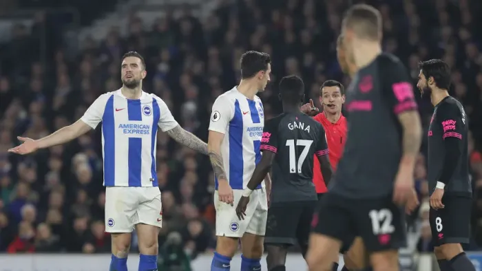 Framed Print : Premier League Showdown: Brighton & Hove Albion vs. Everton at American Express Community Stadium (29DEC18) Framed Print : Premier League Showdown: Brighton & Hove Albion vs. Everton at American Express Community Stadium (29DEC18)