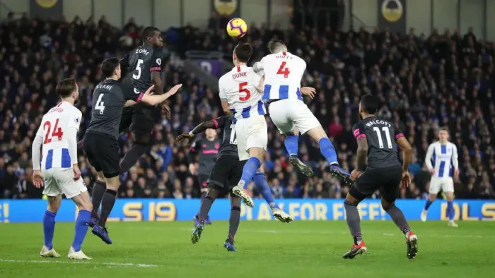 Framed Print : Premier League Showdown: Brighton & Hove Albion vs. Everton (29DEC18) - American Express Community Stadium Framed Print : Premier League Showdown: Brighton & Hove Albion vs. Everton (29DEC18) - American Express Community Stadium