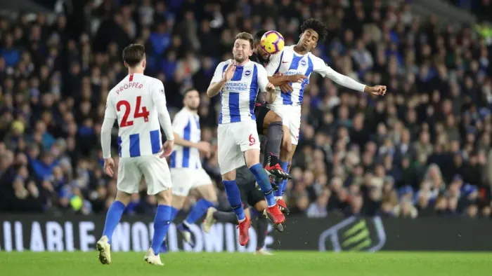 Framed Print : Premier League Showdown: Brighton & Hove Albion vs. Everton at American Express Community Stadium (29DEC18) Framed Print : Premier League Showdown: Brighton & Hove Albion vs. Everton at American Express Community Stadium (29DEC18)