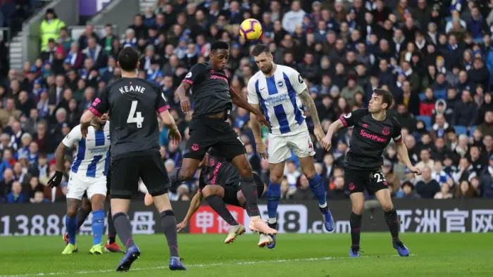Framed Print : Premier League Showdown: Brighton & Hove Albion vs. Everton at American Express Community Stadium (29DEC18) Framed Print : Premier League Showdown: Brighton & Hove Albion vs. Everton at American Express Community Stadium (29DEC18)