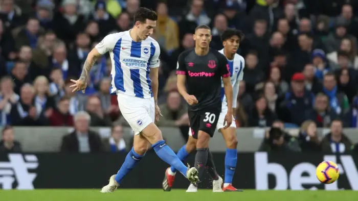 Framed Print : Premier League Showdown: Brighton & Hove Albion vs. Everton at American Express Community Stadium (29DEC18) Framed Print : Premier League Showdown: Brighton & Hove Albion vs. Everton at American Express Community Stadium (29DEC18)