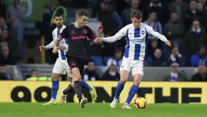 Framed Print : Premier League Showdown: Brighton & Hove Albion vs. Everton at American Express Community Stadium (29DEC18) Framed Print : Premier League Showdown: Brighton & Hove Albion vs. Everton at American Express Community Stadium (29DEC18)