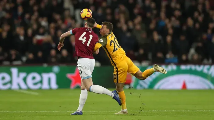 Framed Print : Premier League Showdown: Brighton and Hove Albion vs. West Ham United at The London Stadium (02JAN19) Framed Print : Premier League Showdown: Brighton and Hove Albion vs. West Ham United at The London Stadium (02JAN19)