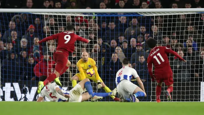 Framed Print : Premier League Showdown: Brighton & Hove Albion vs. Liverpool (January 9, 2019) - American Express Community Stadium Framed Print : Premier League Showdown: Brighton & Hove Albion vs. Liverpool (January 9, 2019) - American Express Community Stadium