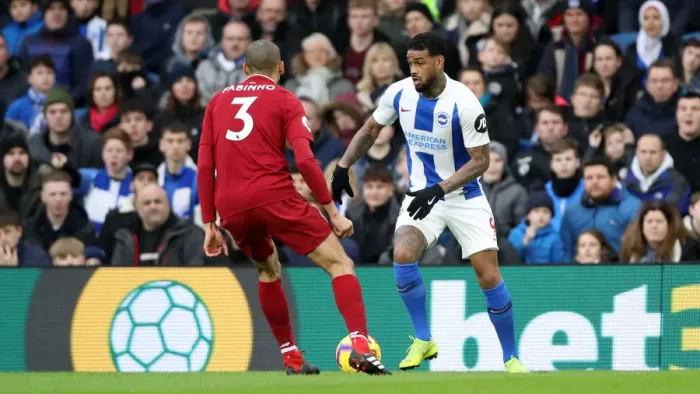 Framed Print : Premier League Showdown: Brighton & Hove Albion vs. Liverpool at American Express Community Stadium (January 9, 2019) Framed Print : Premier League Showdown: Brighton & Hove Albion vs. Liverpool at American Express Community Stadium (January 9, 2019)