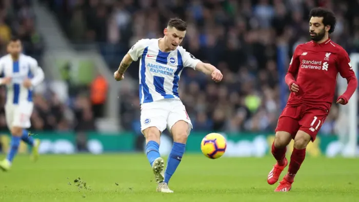 Framed Print : Premier League Showdown: Brighton & Hove Albion vs. Liverpool at American Express Community Stadium (January 9, 2019) Framed Print : Premier League Showdown: Brighton & Hove Albion vs. Liverpool at American Express Community Stadium (January 9, 2019)