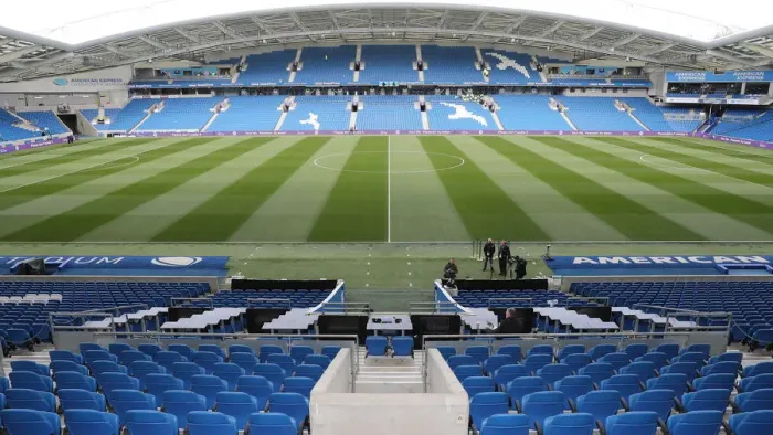 Framed Print : Premier League Showdown: Brighton & Hove Albion vs. Newcastle United (27APR19) - American Express Community Stadium Framed Print : Premier League Showdown: Brighton & Hove Albion vs. Newcastle United (27APR19) - American Express Community Stadium
