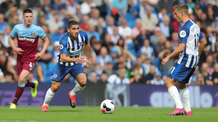 Framed Print : Premier League Showdown: Brighton & Hove Albion vs. West Ham United (17th August 2019) Framed Print : Premier League Showdown: Brighton & Hove Albion vs. West Ham United (17th August 2019)
