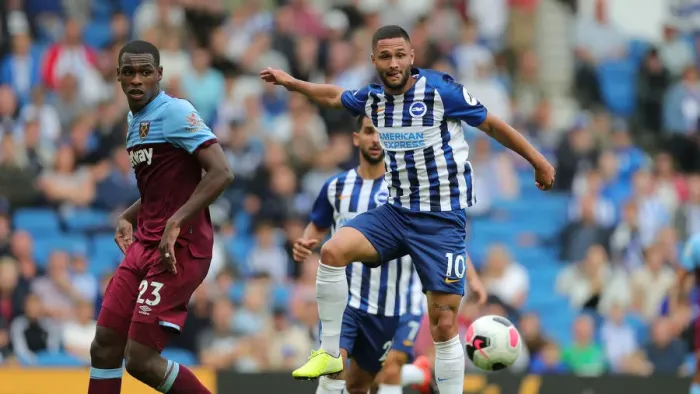 Framed Print : Premier League Showdown: Brighton & Hove Albion vs. West Ham United (17AUG19)