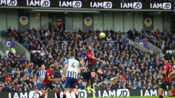 Framed Print : Premier League Showdown: Brighton & Hove Albion vs. Bournemouth at American Express Community Stadium (28DEC19)