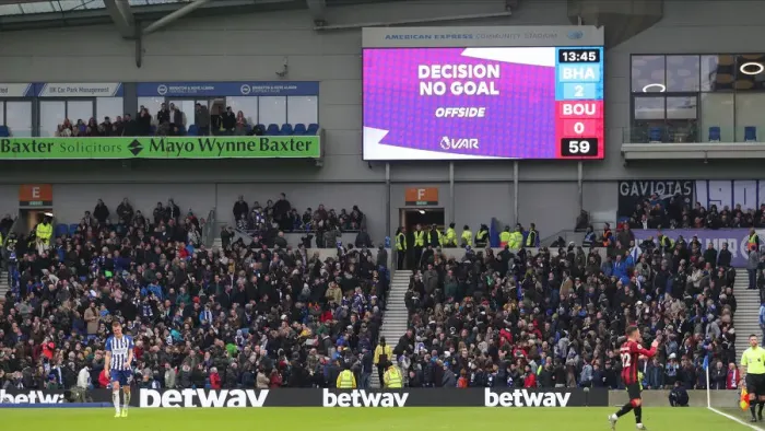 Framed Print : Premier League Showdown: Brighton & Hove Albion vs. Bournemouth at American Express Community Stadium (28DEC19)