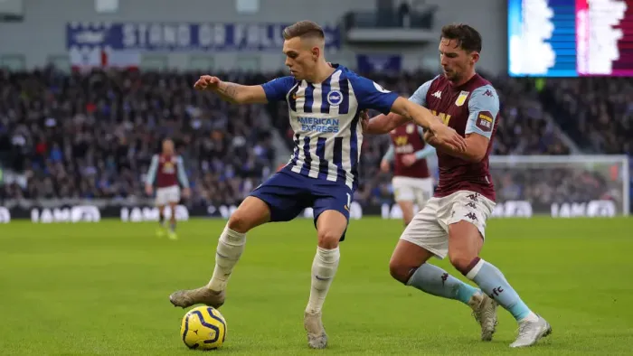 Framed Print : Premier League Showdown: Brighton & Hove Albion vs. Aston Villa (18th January 2020)