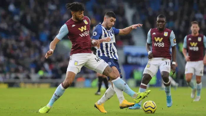Framed Print : Premier League Showdown: Brighton & Hove Albion vs. Aston Villa (18th January 2020) - American Express Community Stadium Framed Print : Premier League Showdown: Brighton & Hove Albion vs. Aston Villa (18th January 2020) - American Express Community Stadium