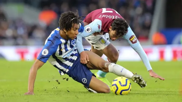Framed Print : Premier League Showdown: Brighton & Hove Albion vs. Aston Villa (18th January 2020) - American Express Community Stadium Framed Print : Premier League Showdown: Brighton & Hove Albion vs. Aston Villa (18th January 2020) - American Express Community Stadium