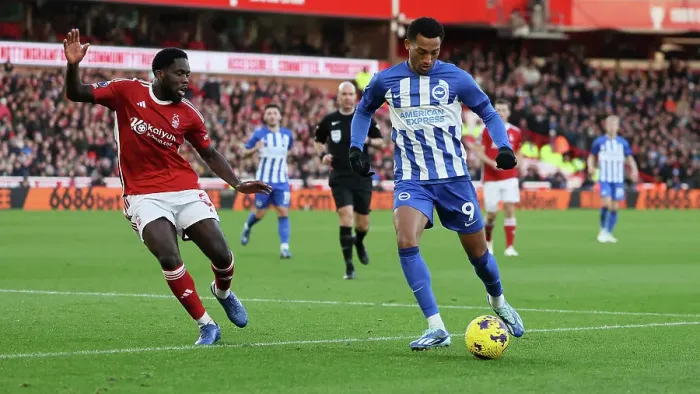 Framed Print : Premier League Showdown: Brighton and Hove Albion vs. Nottingham Forest (25NOV23) Framed Print : Premier League Showdown: Brighton and Hove Albion vs. Nottingham Forest (25NOV23)