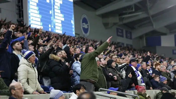 Framed Print : Premier League Showdown: Brighton & Hove Albion vs. Tottenham Hotspur (28DEC23) - American Express Stadium