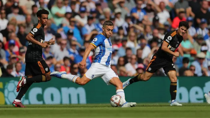 Framed Print : Premier League Showdown: Brighton & Hove Albion vs Leeds United (27.08.22)