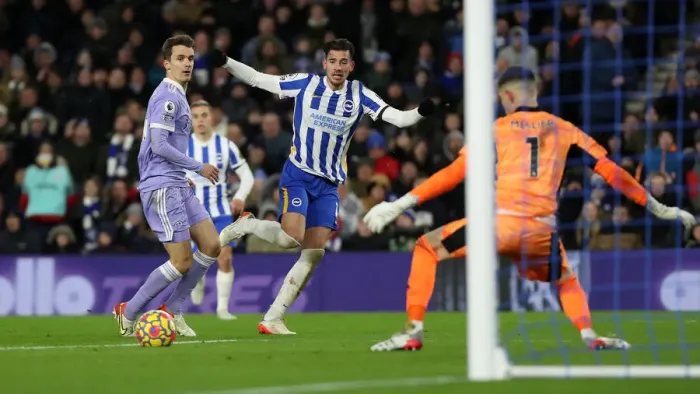 Framed Print : Premier League Showdown: Brighton & Hove Albion vs Leeds United (27 Nov 2021) Framed Print : Premier League Showdown: Brighton & Hove Albion vs Leeds United (27 Nov 2021)
