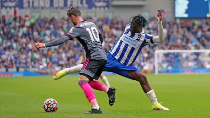 Framed Print : Premier League Showdown: Brighton and Hove Albion vs Leicester City (19SEP21) Framed Print : Premier League Showdown: Brighton and Hove Albion vs Leicester City (19SEP21)