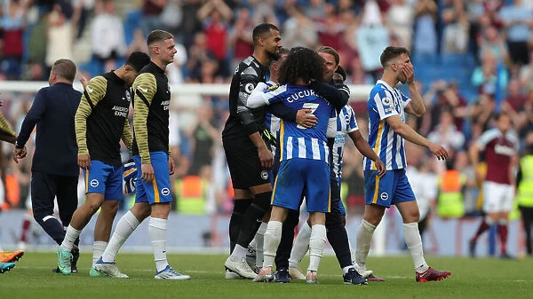 Premier League Showdown: Brighton vs. West Ham (22May22) - Thrilling Match Action from American Express Community Stadium