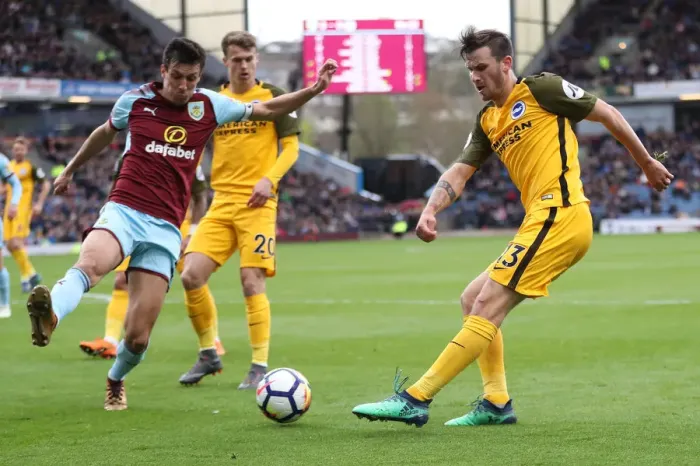 Framed Print : Premier League Showdown: Burnley vs. Brighton & Hove Albion at Turf Moor (28APR18)