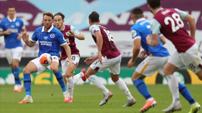 Framed Print : Premier League Showdown: Burnley vs. Brighton & Hove Albion at Turf Moor (26JUL20) Framed Print : Premier League Showdown: Burnley vs. Brighton & Hove Albion at Turf Moor (26JUL20)