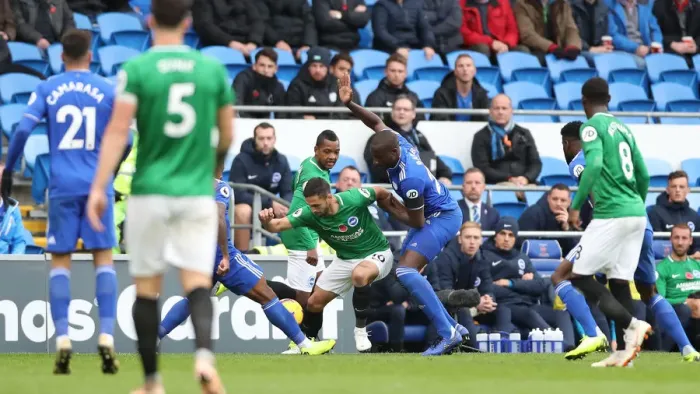 Framed Print : Premier League Showdown: Cardiff City vs. Brighton and Hove Albion (10NOV18) Framed Print : Premier League Showdown: Cardiff City vs. Brighton and Hove Albion (10NOV18)