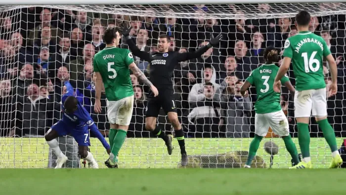 Framed Print : Premier League Showdown: Chelsea vs. Brighton and Hove Albion at Stamford Bridge (03APR19) Framed Print : Premier League Showdown: Chelsea vs. Brighton and Hove Albion at Stamford Bridge (03APR19)