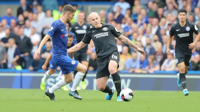 Framed Print : Premier League Showdown: Chelsea vs. Brighton and Hove Albion at Stamford Bridge (28SEP19)