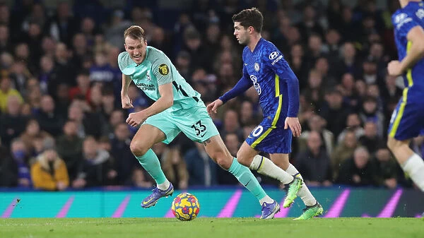 Premier League Showdown: Chelsea vs. Brighton & Hove Albion at Stamford Bridge (29DEC21) - Intense Match Action