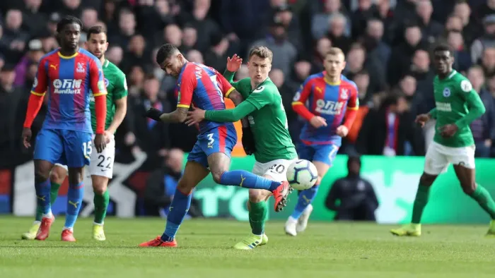 Framed Print : Premier League Showdown: Crystal Palace vs. Brighton and Hove Albion at Selhurst Park (9th March 2019)