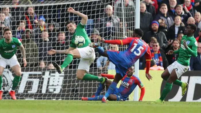 Framed Print : Premier League Showdown: Crystal Palace vs. Brighton and Hove Albion at Selhurst Park (9th March 2019)