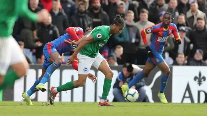 Framed Print : Premier League Showdown: Crystal Palace vs. Brighton and Hove Albion at Selhurst Park (9th March 2019)