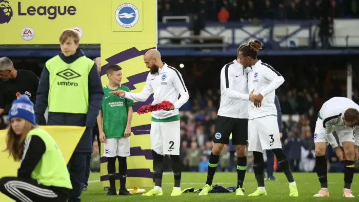 Framed Print : Premier League Showdown: Everton vs. Brighton and Hove Albion at Goodison Park (03NOV18)