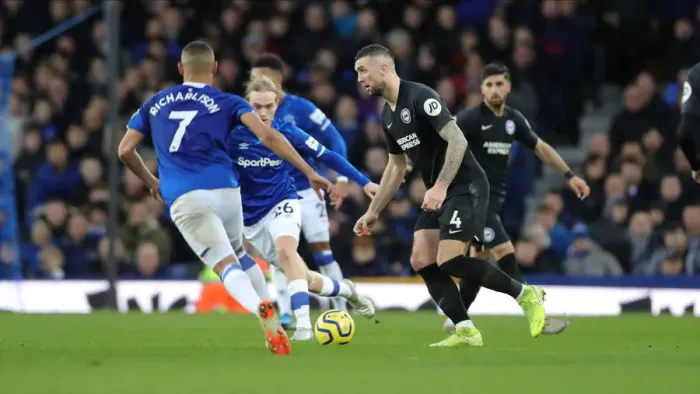 Framed Print : Premier League Showdown: Everton vs. Brighton & Hove Albion at Goodison Park on 11th January 2020 Framed Print : Premier League Showdown: Everton vs. Brighton & Hove Albion at Goodison Park on 11th January 2020