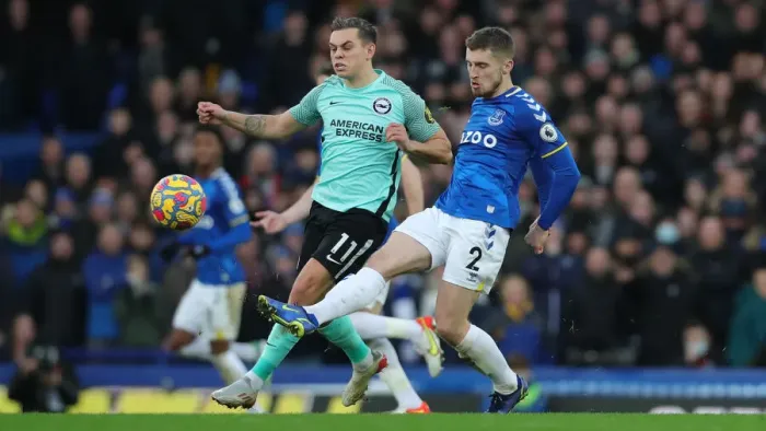 Framed Print : Premier League Showdown: Everton vs. Brighton and Hove Albion (Goodison Park, 2 January 2022) Framed Print : Premier League Showdown: Everton vs. Brighton and Hove Albion (Goodison Park, 2 January 2022)