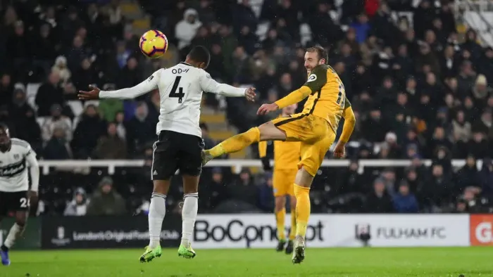 Framed Print : Premier League Showdown: Fulham vs. Brighton and Hove Albion at Craven Cottage (29 JAN 19) Framed Print : Premier League Showdown: Fulham vs. Brighton and Hove Albion at Craven Cottage (29 JAN 19)